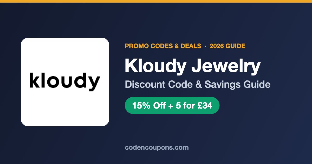 Kloudy Jewelry Discount Code 2026: 15% Off Waterproof Jewelry