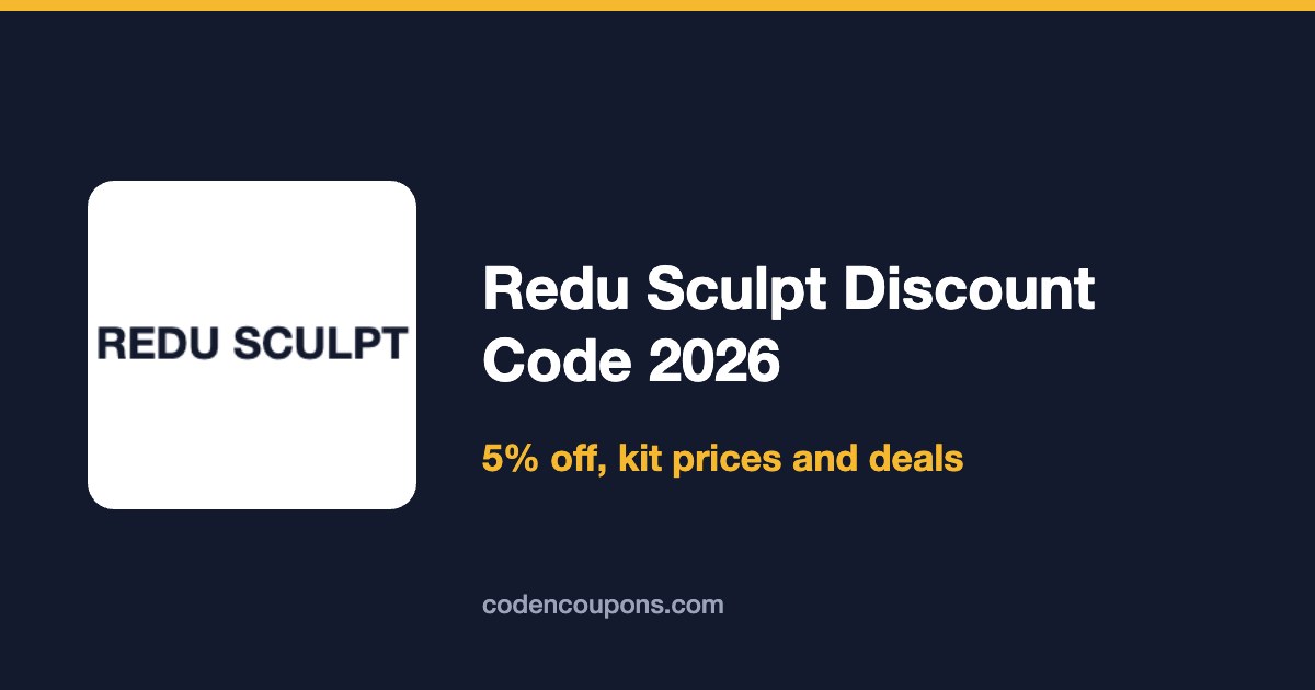 Redu Sculpt Discount Code 2026: 5% Off, Kit Prices and Deals