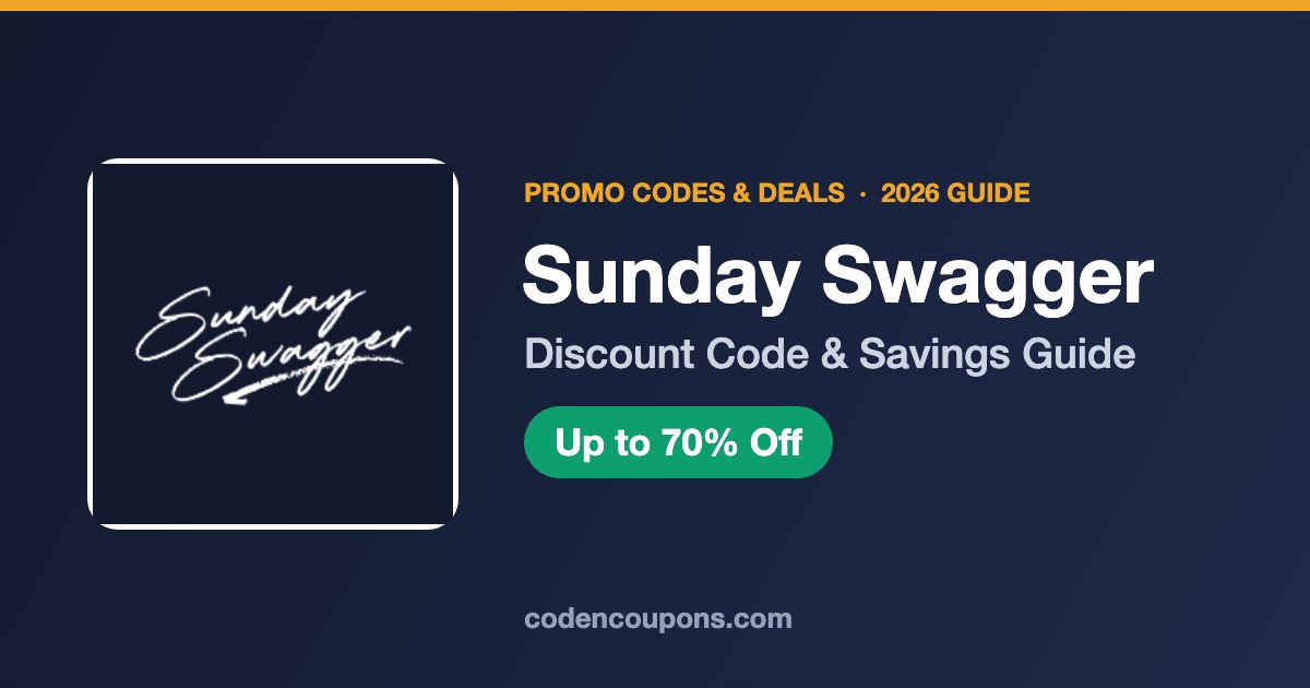 Sunday Swagger Discount Code 2026: Golf Polos, Prices and Up to 70% Off