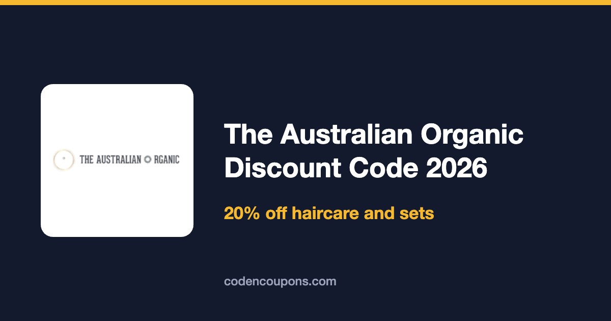 The Australian Organic Discount Code 2026: 20% Off Haircare and Sets